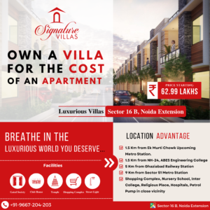 Villas in noida